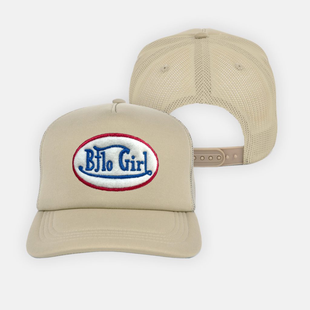 Bflo Girl Khaki Trucker